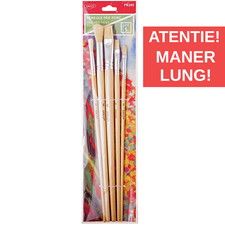 Pensule varfuri mixte, par porc, DACO, 5 buc/set - Papet