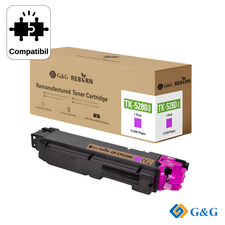 Cartus toner compatibil G&G Magenta TK-5280M, pentru Kyocera ECOSYS P6235CDN, 11.000 pagini - Papet
