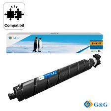 Cartus toner compatibil G&G Black TK-6325, pentru Kyocera Taskalfa 4002i, 35.000 pagini - Papet