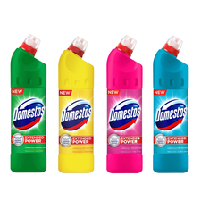 Solutie curatare toaleta DOMESTOS Extended Power, 750 ml, Alege aroma: Pine fresh - Papet