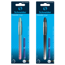 Roller cu cerneala SCHNEIDER Voyage, blister cu 2 rezerve - Papet