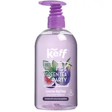 Sapun lichid cu pompita, 500 ml, KEFF Fig & Green Tea - Papet