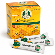 Miere poliflora la plic 15g, 50 buc/cutie, MOS COSTACHE - Papet
