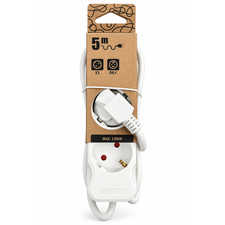 Prelungitor 5 m, 3 prize si protectie, 2300W, STROHM - Papet