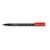 Marker permanent 0.6 mm, STAEDTLER Lumocolor F, ALEGE CULOAREA: Rosu - Papet