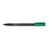 Marker permanent 0.6 mm, STAEDTLER Lumocolor F, ALEGE CULOAREA: Verde - Papet