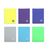 Caiet A4 cu spirala, coperta plastic, 96 file, DACO Atinge Excelenta, ALEGE LINIATURA: Velin (coala alba) - Papet