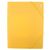 Mapa plastic A4, cu elastic DACO, ALEGE CULOAREA: Galben - Papet