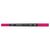 Carioci cu 2 capete DACO Pensuliner, varf pensula si liner, ALEGE CULOAREA: Fucsia - Papet