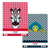 Caiet cu spirala A4, 80 file, HERLITZ Animals, Model: Matematica - Zebra - Papet