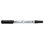 Marker permanent cu 2 capete CD/DVD, 0.7 mm, PILOT Twin, ALEGE CULOAREA: Negru - Papet
