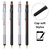 Creion mecanic ROTRING Seria 800+, ALEGE GROSIMEA: 0.5 mm - negru - Papet