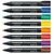 Marker permanent cu varf rotund STAEDTLER Lumocolor, ALEGE CULOAREA: Albastru - Papet