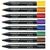Marker permanent cu varf tesit, STAEDTLER Lumocolor, ALEGE CULOAREA: Albastru - Papet