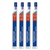 Mine creion mecanic 0.5 mm, 12 buc/set, STAEDTLER Mars Micro Carbon, ALEGE DURITATE MINA: F - Papet
