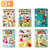 Carti de colorat educative 3+, diverse teme, Model: Parinti,copii si meserii - Papet