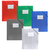 Mapa plastic A4, cu elastic si eticheta, OPTIMA, ALEGE CULOAREA: Alb transparent - Papet