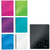 Caiet A5 matematica cu spirala, coperta plastic PP, 80 file, 80g/mp, LEITZ WOW, ALEGE CULOAREA: Mov - Papet