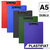 Clipboard dublu plastifiat A5, DACO, ALEGE CULOAREA: Albastru - Papet