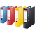 Biblioraft plastifiat interior-exterior, 8 cm ESSELTE Jumbo, ALEGE CULOAREA: Rosu - Papet