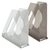 Suport vertical A4 din plastic transparent, ESSELTE Europost, ALEGE CULOAREA: Transparent - Papet