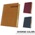 Agenda A5 zilnica, datata 2027, HERLITZ, Premium DeLuxe Teano, ALEGE CULOAREA: Ocru - Papet