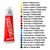 Culori tempera, tub 42 ml, AERO, ALEGE CULOAREA: Yellow Green - Papet