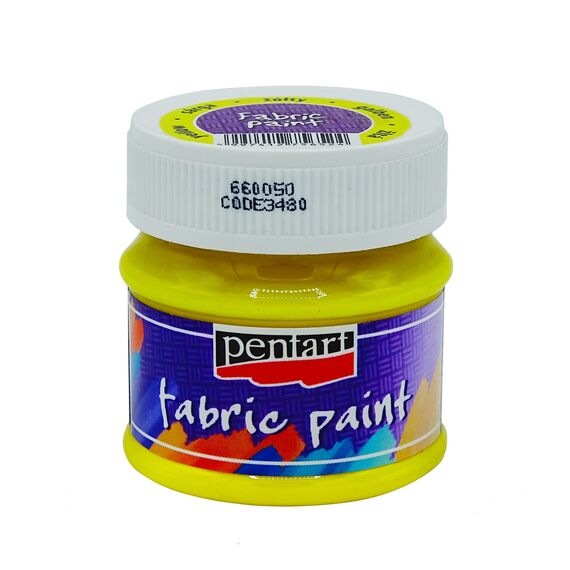 Culori textile 50 ml, Galben Pentart P3480 - Papet