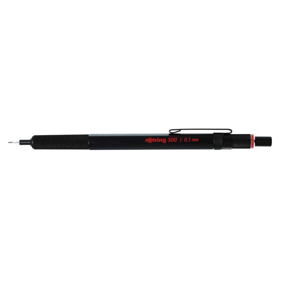 Creion mecanic ROTING 0.5mm, metalic, Seria 500, negru - Papet