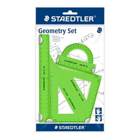 Set Geometrie din plastic STAEDTLER - 2Papet