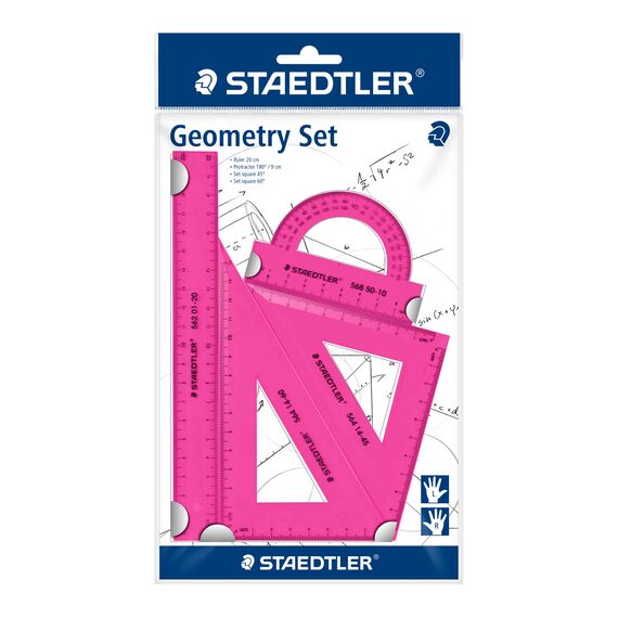 Set Geometrie din plastic STAEDTLER - 3Papet
