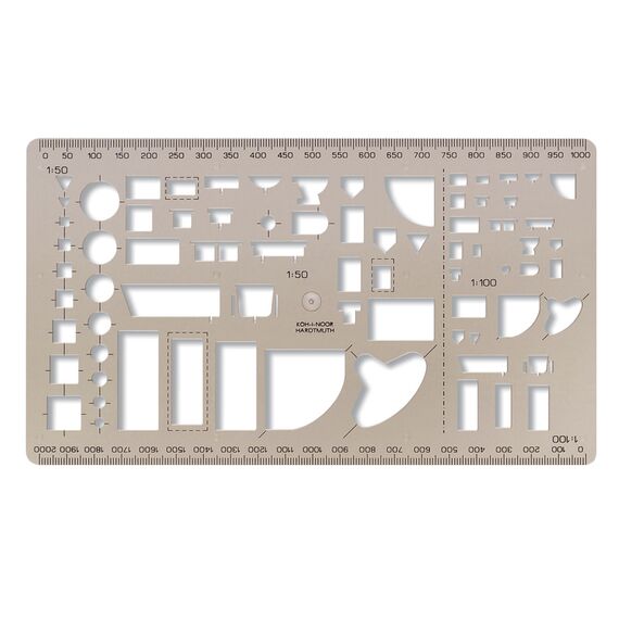 Sablon special instalatii sanitare 120x210mm Koh-i-Noor K749270 - Papet