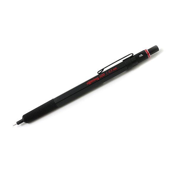 Creion mecanic ROTING 0.5mm, metalic, Seria 500, negru - 3Papet
