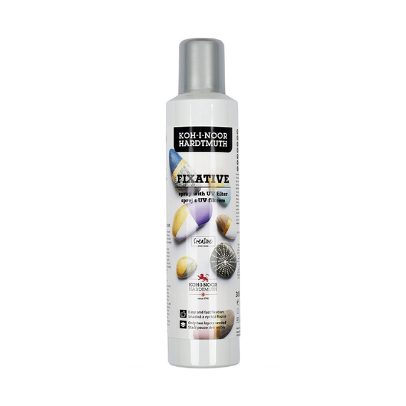 Spray de fixare pentru creion,pasteluri si carbuni, 300ml KOH-I-NOOR - Papet