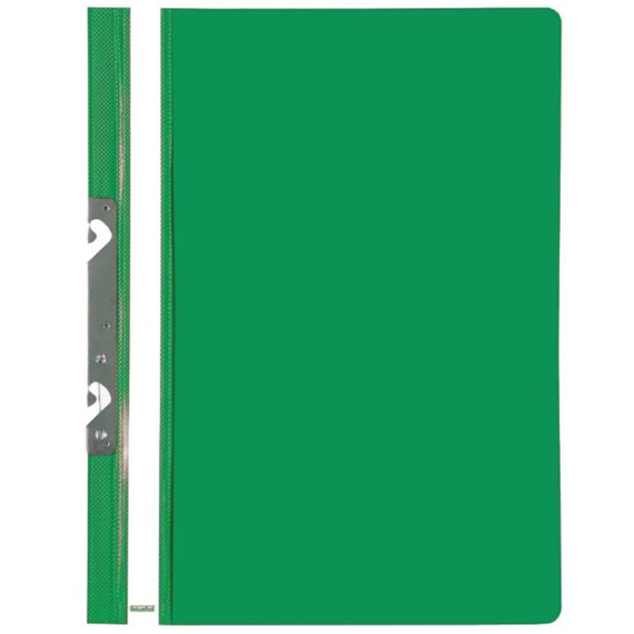 Dosar plastic cu sistem de incopciere BIURFOL Verde - Papet