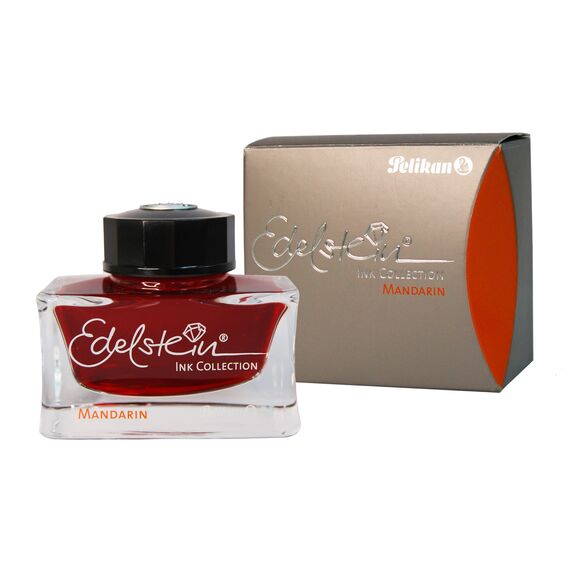 Cerneala PELIKAN Edelstein, Calimara 50 ml, ALEGE CULOAREA: Mandarin - 3Papet