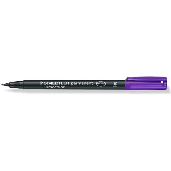 Marker permanent 0.4 mm, STAEDTLER Lumocolor S, ALEGE CULOAREA: Mov - Papet
