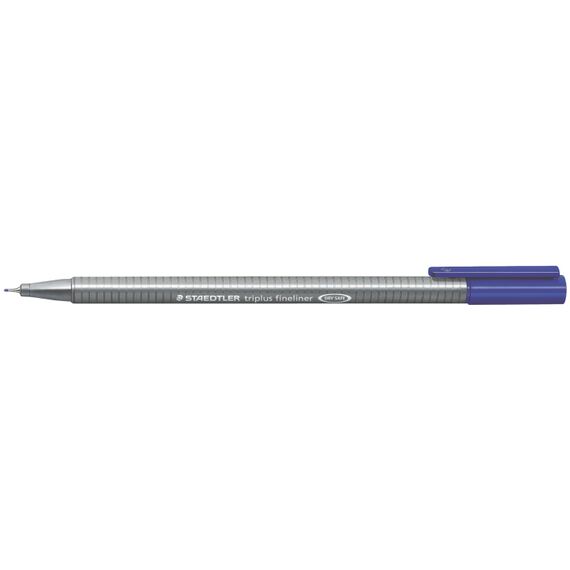 Fineliner 0.3 mm, STAEDTLER Triplus, ALEGE CULOAREA: Albastru - Papet