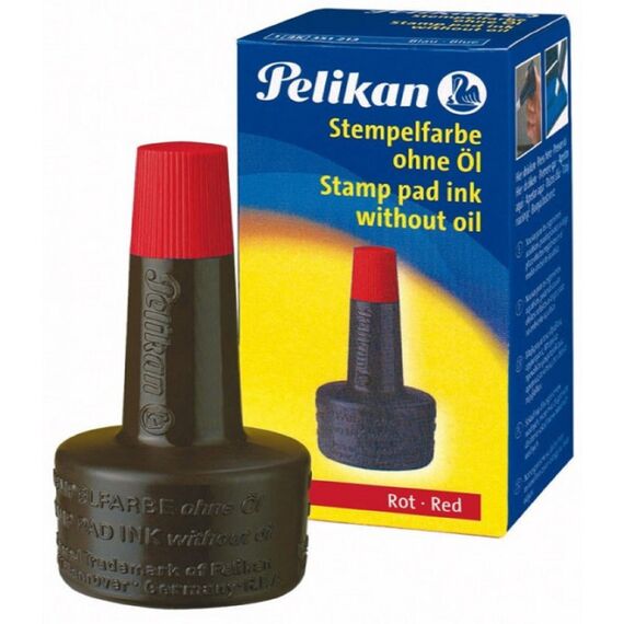 Tus stamplie PELIKAN, 28 ml, rosu - Papet