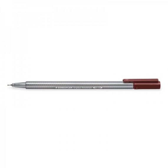 Fineliner 0.3 mm, STAEDTLER Triplus, ALEGE CULOAREA: Chocolate brown - Papet