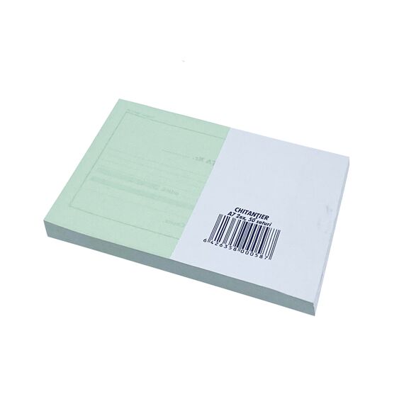 Chitantier A6 in 2 exemplare, 50 set/carnet - 3Papet