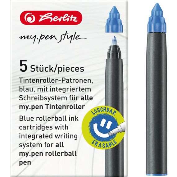 Rezerva roller HERLITZ My Pen, 5 buc/set - Papet