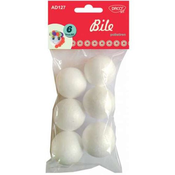 Accesorii craft Daco bile polistiren 45MM AD127 - Papet