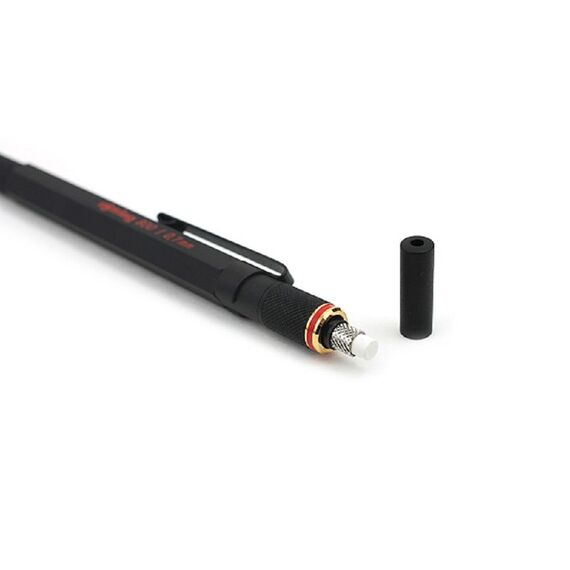 Creion mecanic ROTRING Seria 800, ALEGE GROSIMEA: 0.5 mm - negru - 4Papet