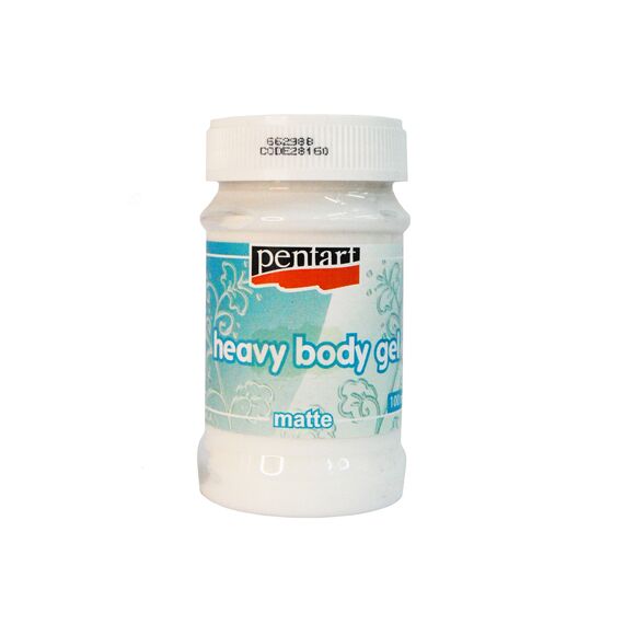 Heavy body gel mat, 100 ml Pentart P28160 - Papet