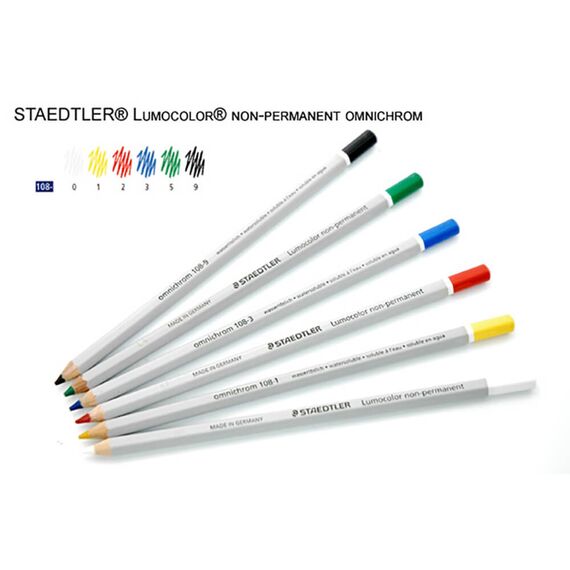 Marker uscat nepermanent, STAEDTLER Lumocolor Omnichrom, ALEGE CULOAREA: Galben - 2Papet