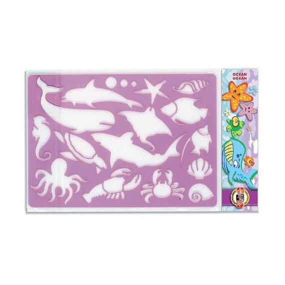 Sablon 16 animale oceanice, KOH-I-NOOR - Papet