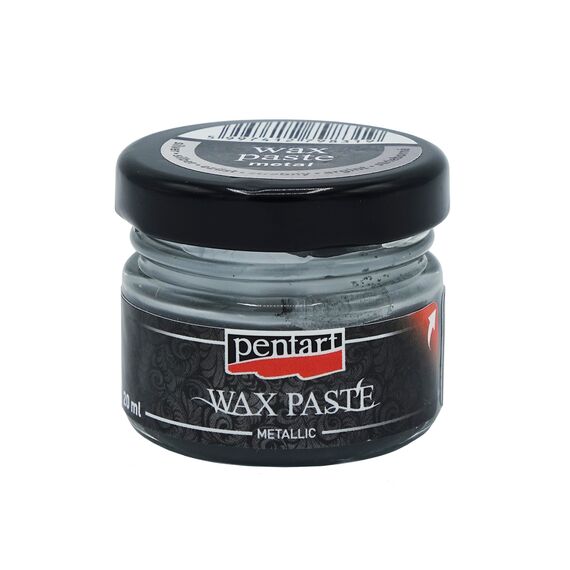 Pasta ceara metalica Silver 50 ml, Pentart P79831 - Papet
