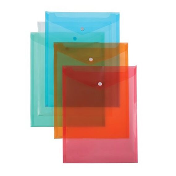 Mapa plastic A4 cu capsa si clapeta V, cu deschidere pe latura mica, CENTRUM - 2Papet