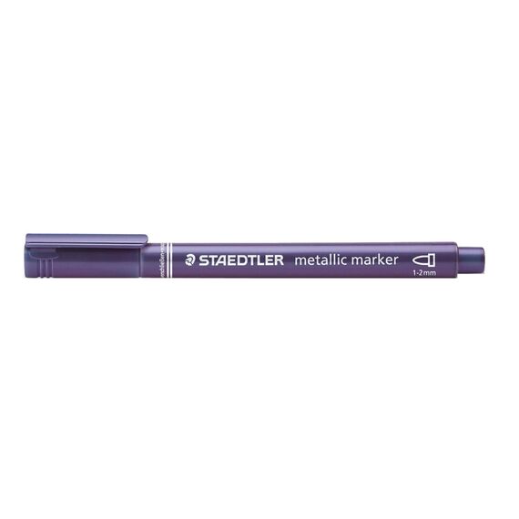 Marker permanent metalizat STAEDTLER Metallic, ALEGE CULOAREA: Mov - Papet
